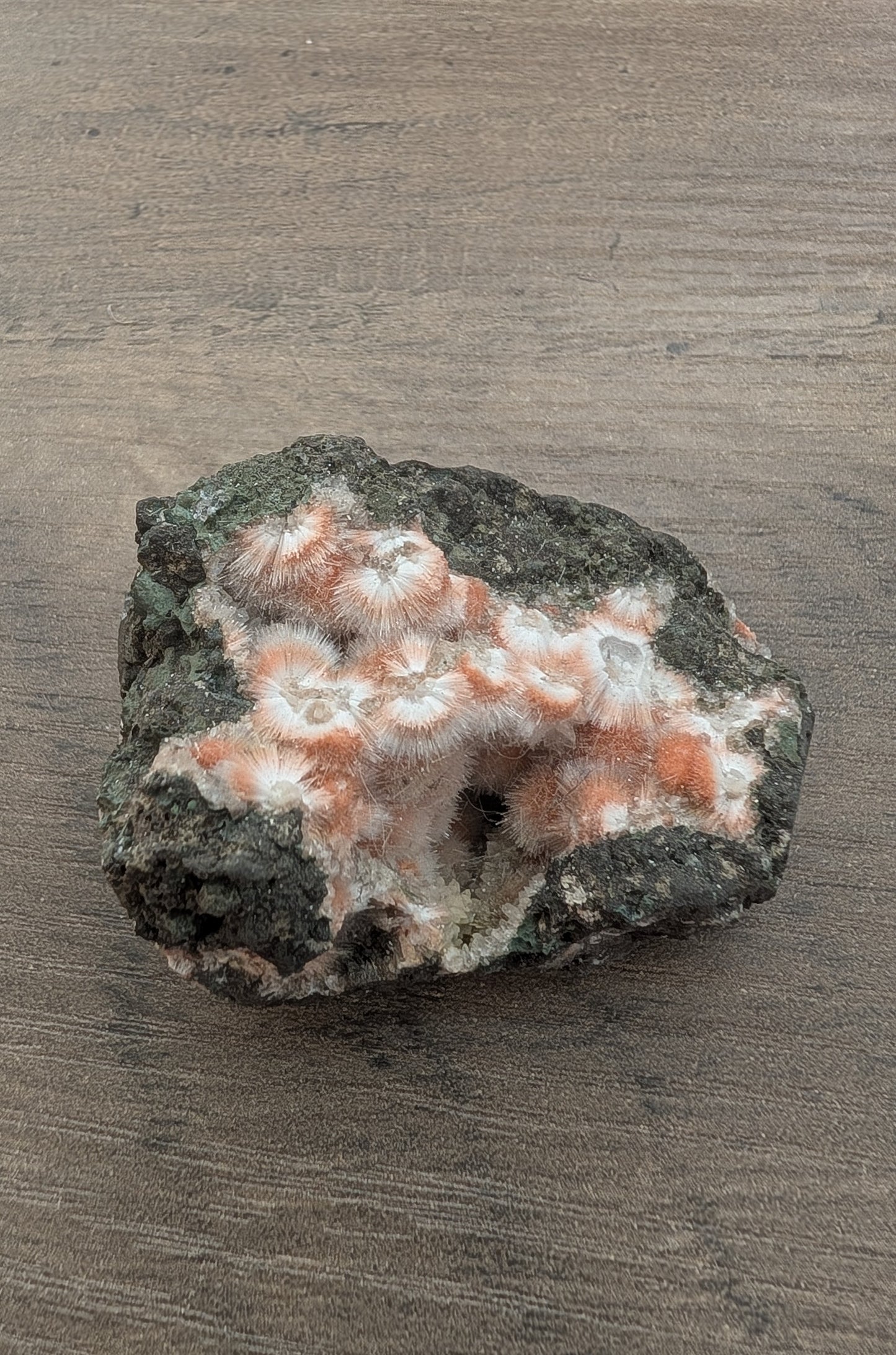 Thompsonite with Mesolite