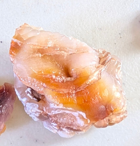 Raw Fire Agate from Arizona