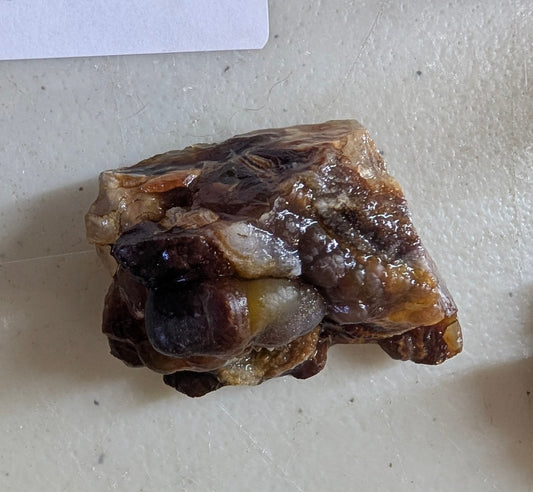 Raw Fire Agate from Arizona