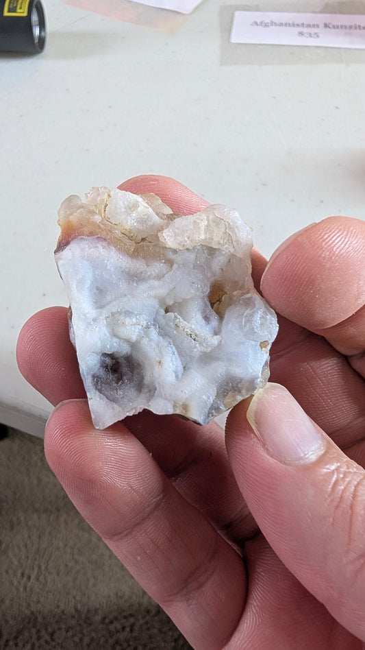 Raw Fire Agate from Arizona