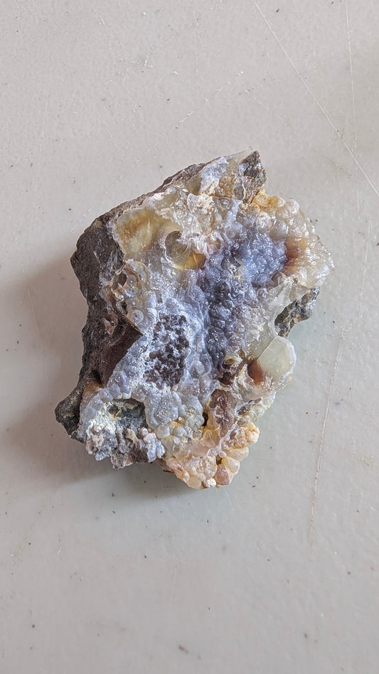 Raw Fire Agate from Arizona
