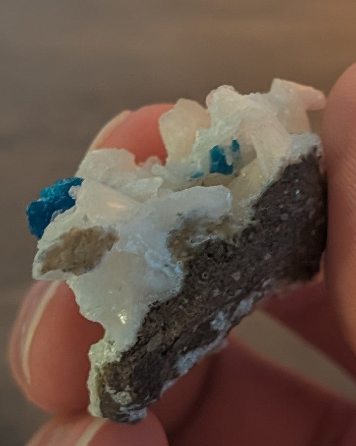 Cavansite on Stilbite